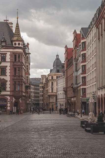 Innenstadt in Leipzig